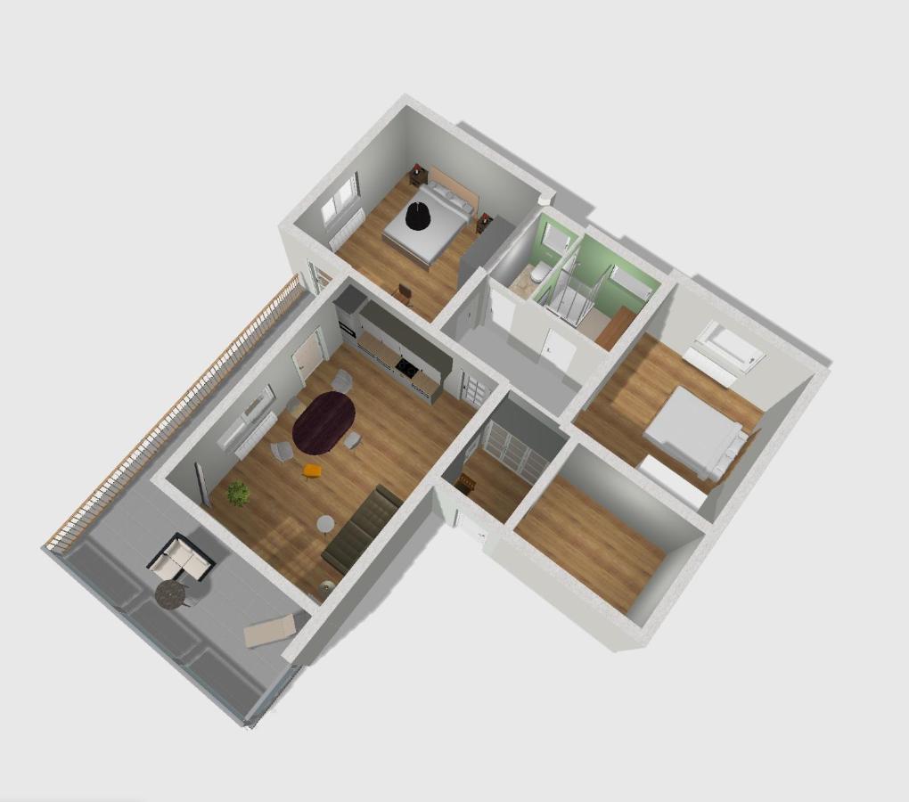 Apartment Hildegard Jenig Esterno foto